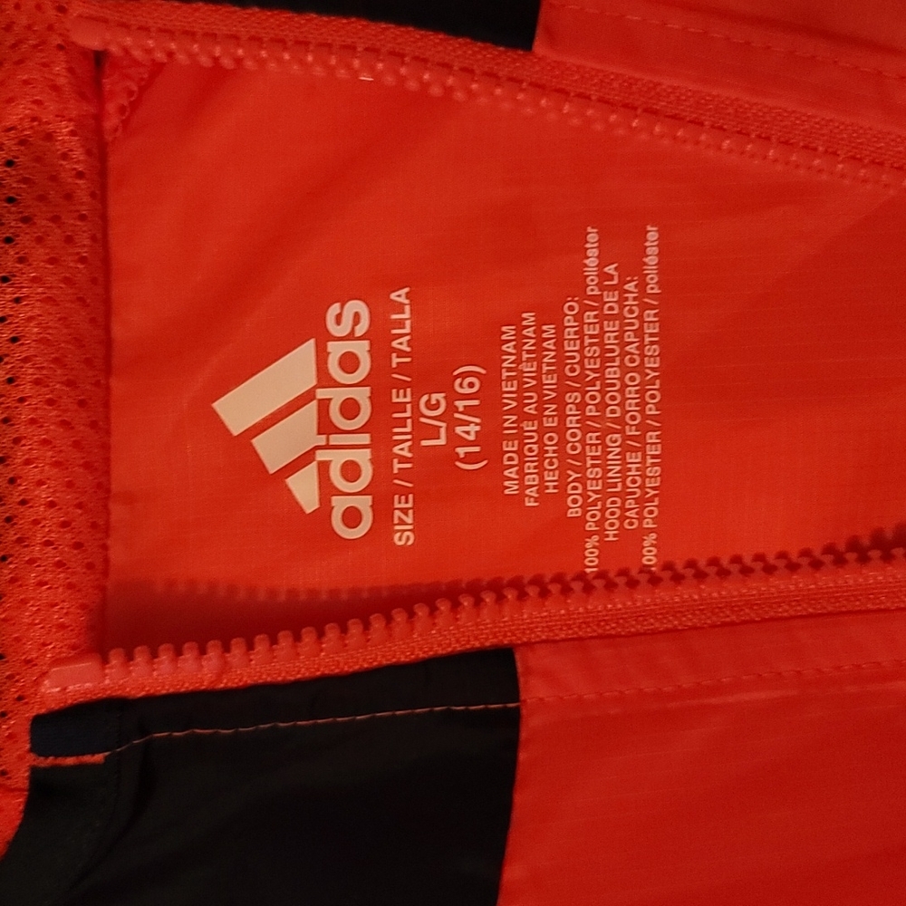 Adidas Big Boys Windbreaker